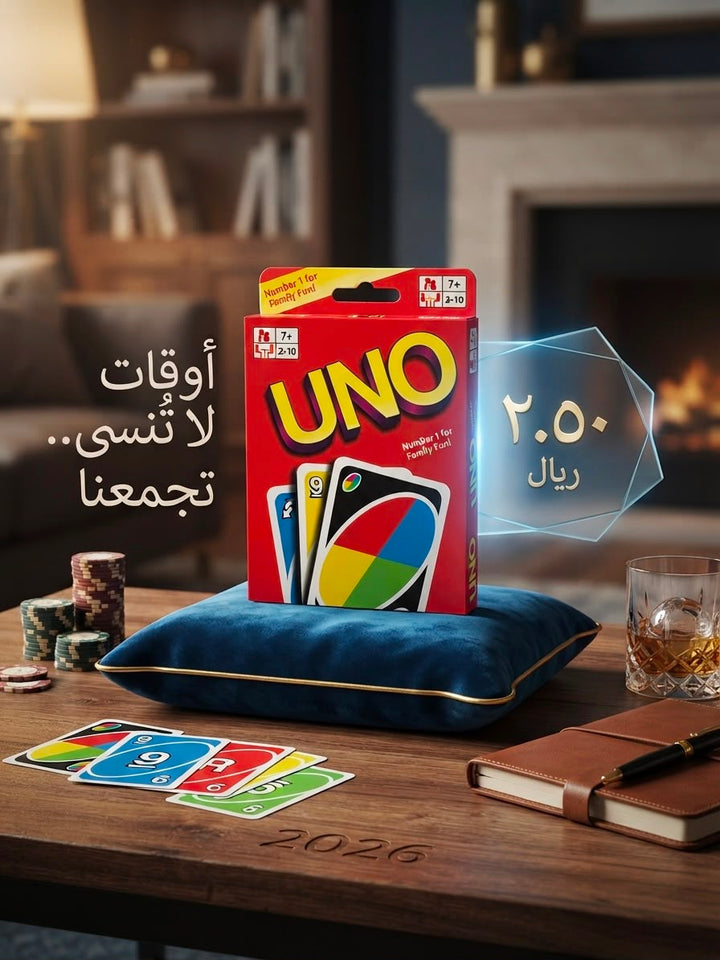 UNO Classic Card Game Family Party Game for Kids & Adults