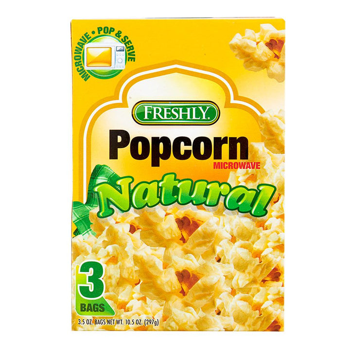 Freshly Popcorn Microwave Hot & Spicy 3 Bags 297g