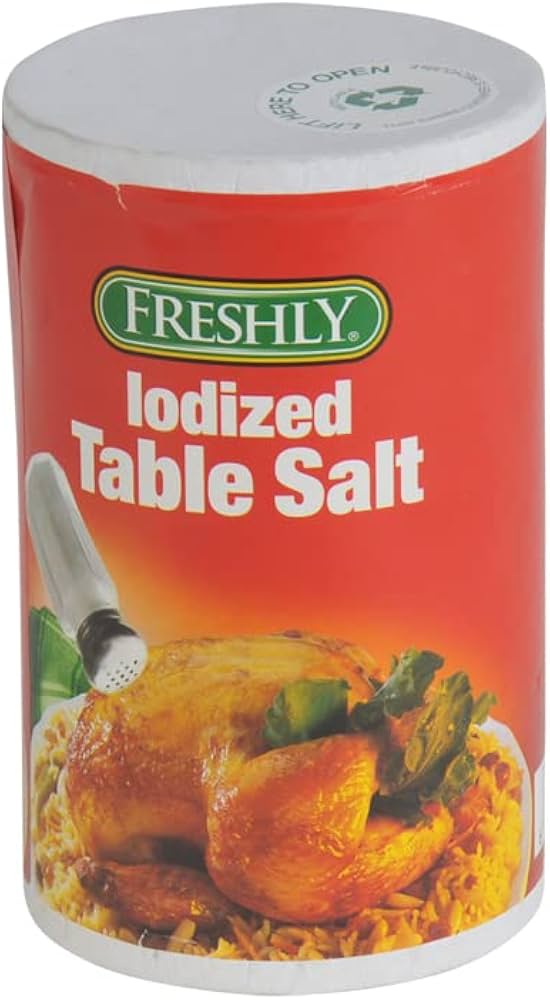 Freshly Iodized Table Salt 737g