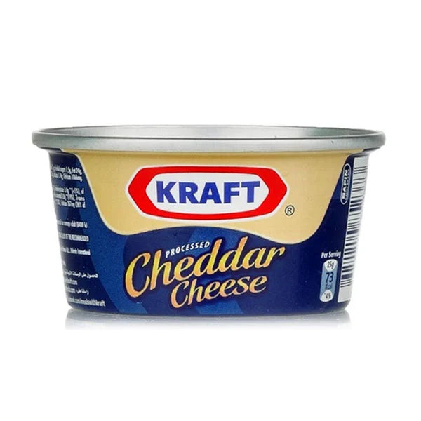 Kraft Processed Cheddar Cheese 190/100g