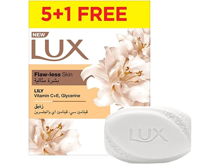 Lux Soap Flaw-Less Skin Lily 6x75g