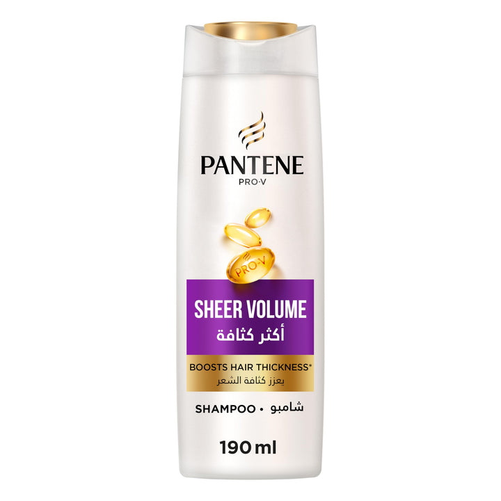 Pantene Sheer Volume Shampoo 190ml