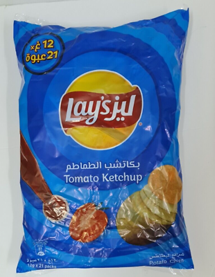 Lays Tomato Ketchup Bag 21 pcs