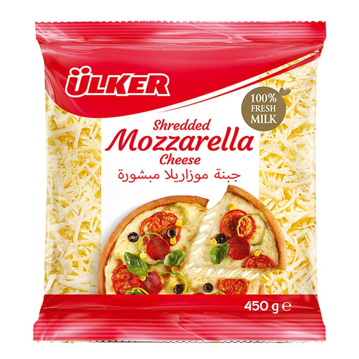 Ulker Shredded Mozzarella Cheese 450g