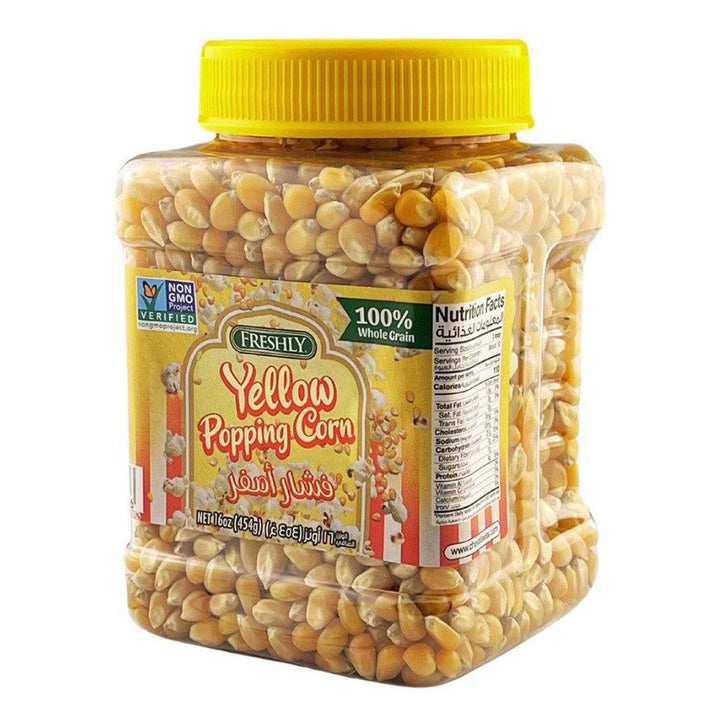 Freshly Yellow Popping Corn 454g